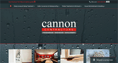 Desktop Screenshot of cannoncontractors.co.uk